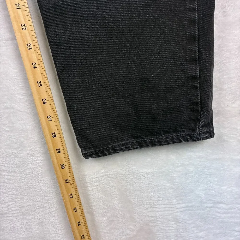 Levis Jeans Womens 30 Black '94 Baggy Wide Leg Grunge Festival Rave Goth Skate